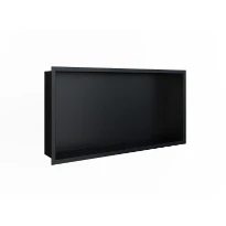 Looox Box met flens 600 mm zwart