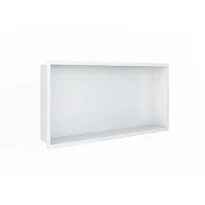 Looox Box met flens 600 mm wit