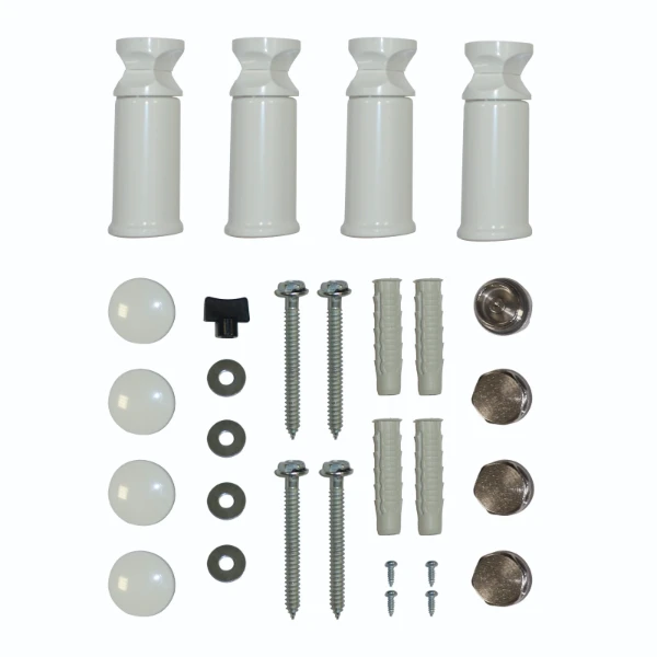 Procasa Initium WSS radiatorophangset - Ral 9016 Verkeerswit