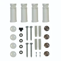Stelrad Valeriana set de fixation - wit