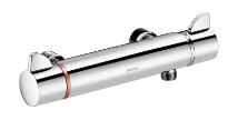 DELABIE Mitigeur douche SECURITHERM therm. Securitouch, ss raccords