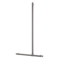 Delabie Barre de maintien en T Be-Line Ø35 H.1130x500 alu anthracite