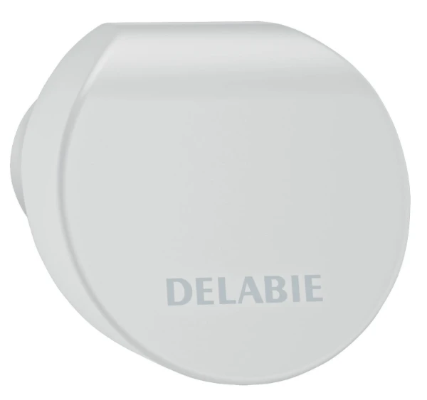 DELABIE Patère Be-Line aluminium blanc mat