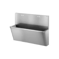 DELABIE Auge chir HYGIENE L.1400 4 trous rob Ø22 entrax 150 Inox 304