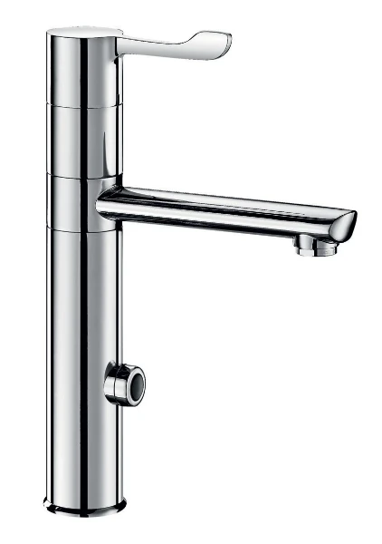 DELABIE Mit. élec 230V à bec haut orientable H.165 L.160, lev. L.100