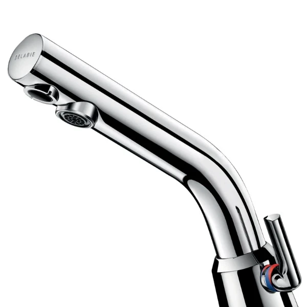 Delabie BINOPTIC MIX mitigeur lavabo M3/8" sur secteur 230/12V + transfo
