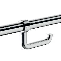 DELABIE Porte-papier WC à rouleau pour barre Ø32-34 chromé