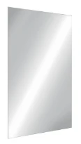 DELABIE Miroir de toilette incassable 1x400x600 Inox poli brill.