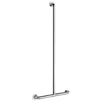 DELABIE Barre de maintien en T Ø32 1150x500 Inox poli brillant