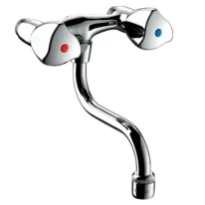 DELABIE Mélangeur d'évier MM1/2" entraxe 110 mm, L.120