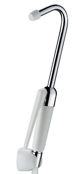 SPROEIER DELABIE 1/2 hygiena m.afsluiter(hendel)  m. wandhaak