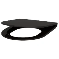 Delabie S21/700 Slim siège des toilettes - noir