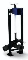 DELABIE TEMPOFIX 3 bâti WC TEMPOMATIC 230/6V Ø110 autoportant kit1/2