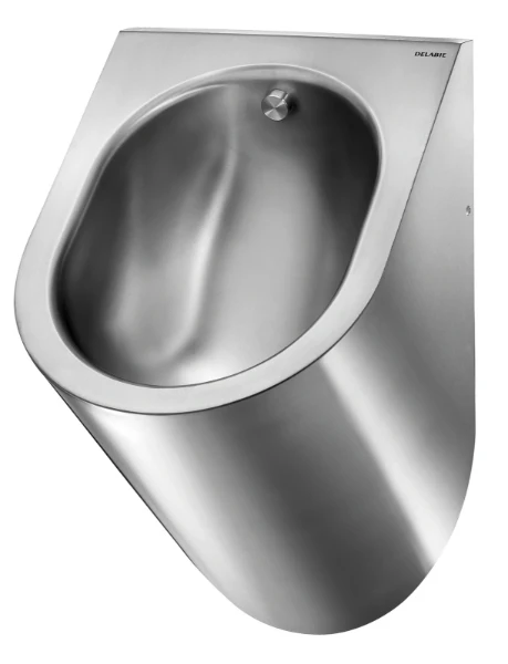 DELABIE Urinoir DELTA suspendu alim. arrière Inox 304 satiné