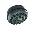 DELABIE Vandaalbestendige comfort verstuiver + regenstraal, M24x1,25