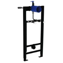 ELEMENT DE MONTAGE URINOIR 430 - 1385 ! . bati-support urinoir-en epoxy noir-réglable ht