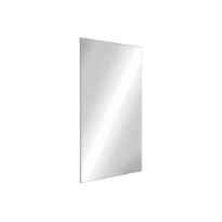 DELABIE Miroir de toilette incassable 10x385x485 Inox poli miroir