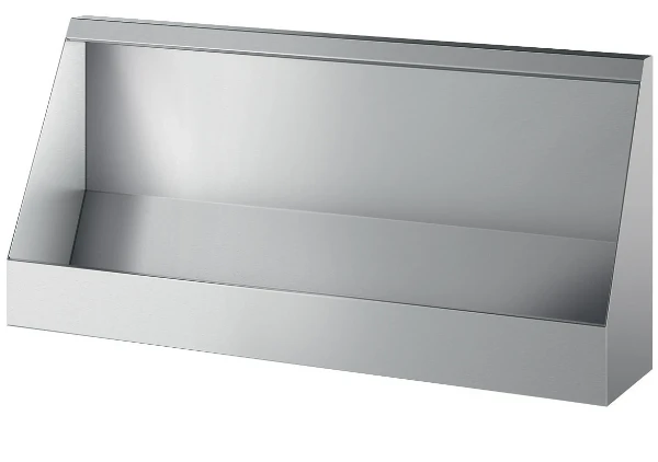 DELABIE Urinoirgoot wandmodel L.2400 boventoevoer RVS 304 mat gepol.
