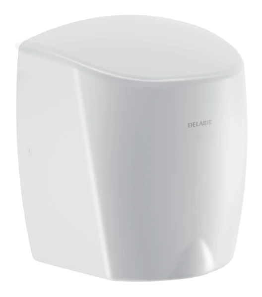 DELABIE Sèche-mains HIGHFLOW automatique à air pulsé Inox blanc