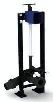 DELABIE TEMPOFIX 3 bâti WC TEMPOMATIC 230/6V Ø90 autoportant kit1/2