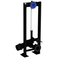 DELABIE TEMPOFIX 3 bâti WC 10-35 et 70-130mm Ø110 autoportant kit1/2