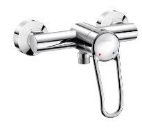 DELABIE Mitigeur dche mécanique Securitouch, manette ajourée, S/C, BEL