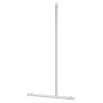 Delabie Barre de maintien en T Be-Line Ø35 H.1130x500 alu blanc