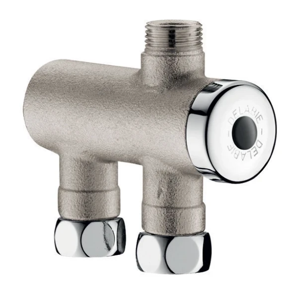 Delabie PREMIX NANO mitigeur thermostatique FM3/8" corps nickelé