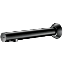 Delabie BINOPTIC robinet lavabo M3/8" bec noir mat L.200 net.