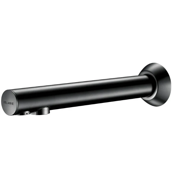 Delabie BINOPTIC robinet lavabo M3/8" bec noir mat L.200 net.