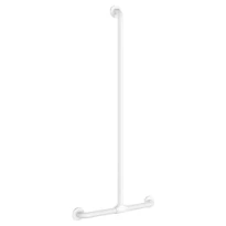 DELABIE Barre de maintien en T coulissant Ø32 1150x500 Nylon blanc