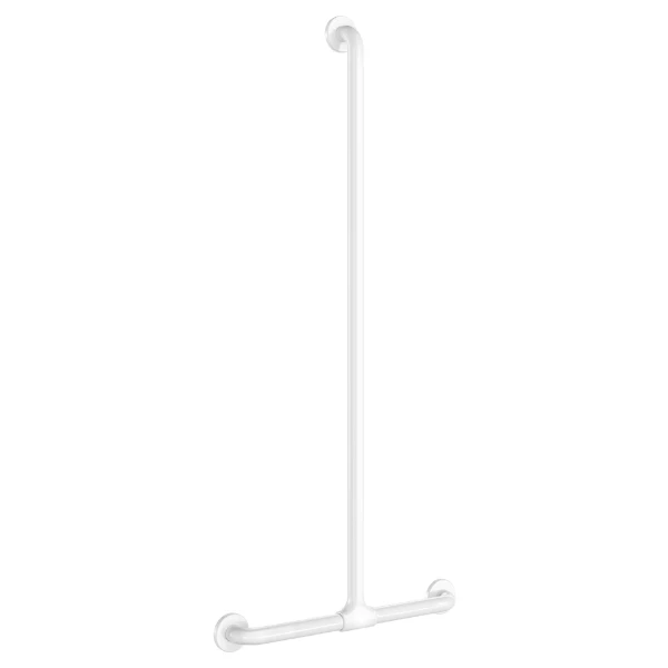 DELABIE Barre de maintien en T coulissant Ø32 1150x500 Nylon blanc