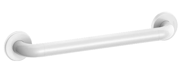 HANDGREEP DELABIE 32 wit Glanzend, slijtvast 500 - nylon Onzichtbare bevestiging,hygiënisch