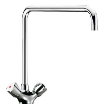 DELABIE Mél. monotrou 45 l/min, bec orient. L.300, croisillons
