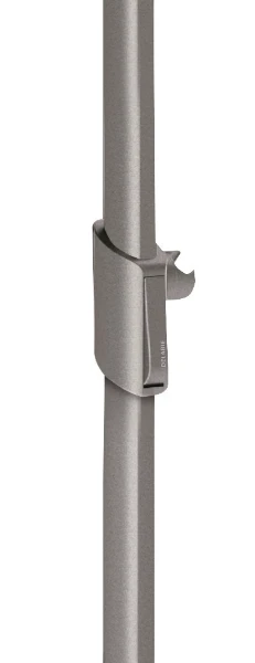 Delabie Be-Line glijkstuk voor handdouche - antraciet