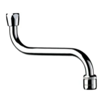 DELABIE Bec horizontal F3/4" L.200 - H.130 brise-jet réglable