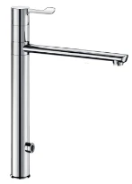 DELABIE Mit. élec 230V à bec haut orientable H.305 L.250, lev. L.100
