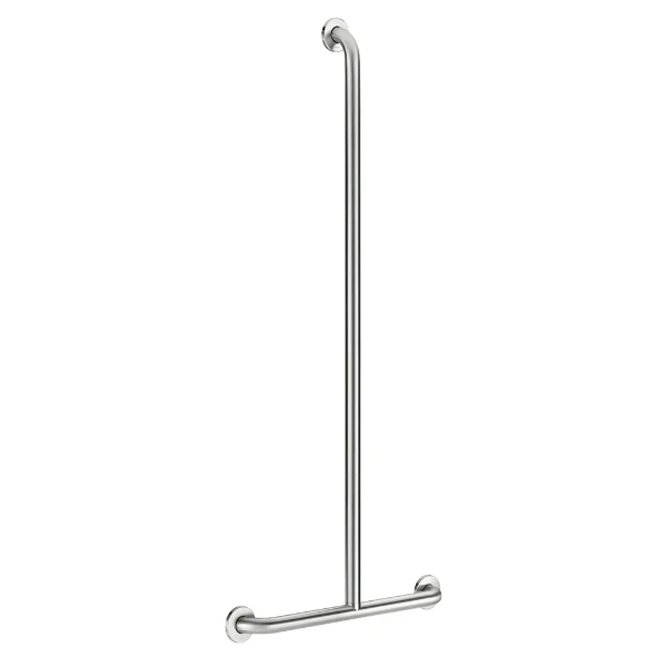 DELABIE Barre de maintien en T Ø32 1150x500 Inox satiné
