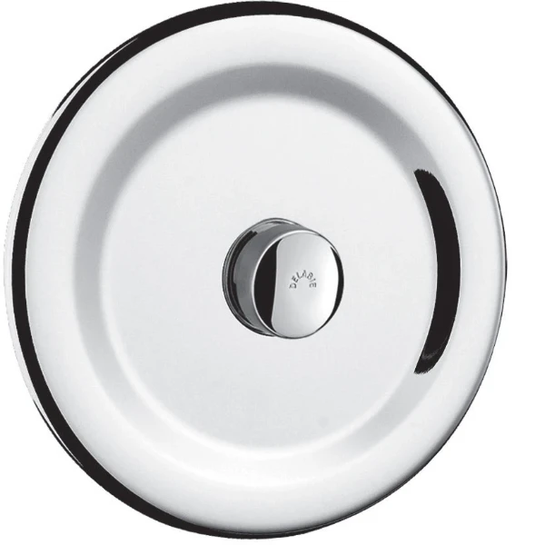 DELABIE TEMPOFLUX WC M3/4" robinet enc./rosace chr Ø195 tempo ~7sec