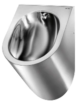 DELABIE Urinoir DELTA alim. arrière Inox 304 ext. satiné int. poli