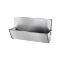 DELABIE Auge chirurgicale L.1400 2 trous rob Ø22 Inox 304 satiné