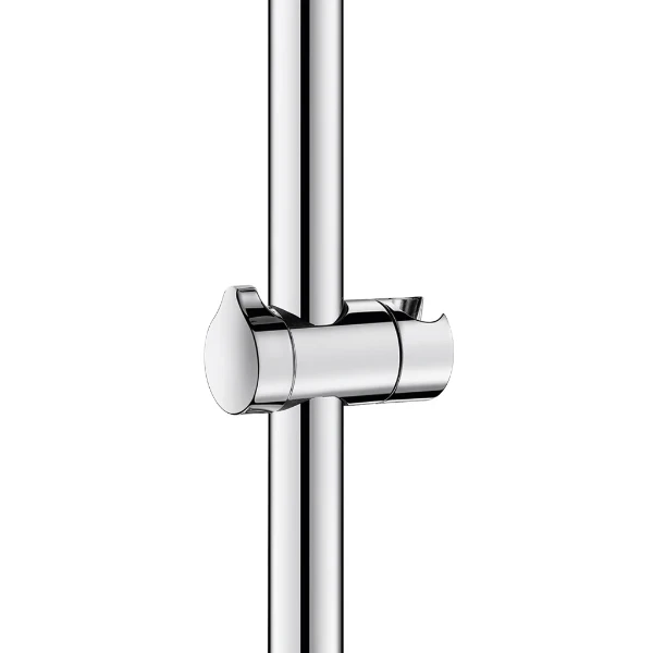 SUPPORT DOUCHETTE DELABIE 25MM X 32MM chromé metal pour barre