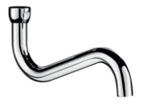 DELABIE Bec tube orientable, dessous Ø22 L.200, écrou 3/4"+BJ laiton