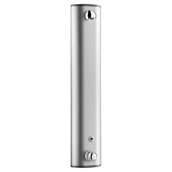 PANNEAU DE DOUCHE DELABIE TEMPO aluminium avec thermostat  - a détection électronique