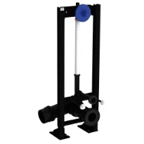 DELABIE TEMPOFIX 3 bâti WC 30-60mm Ø110 autoportant kit1/2