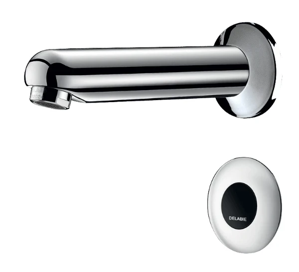DELABIE TEMPOMATIC lavabo rob. TC 155 sur secteur 230/12V bec L.170