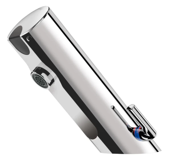 DELABIE TEMPOMATIC MIX 4 lav. F3/8" mit. à piles 6V int + rob. arrêt