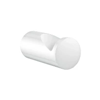DELABIE Patère crochet Inox époxy blanc