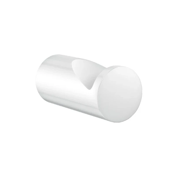 DELABIE Patère crochet Inox époxy blanc