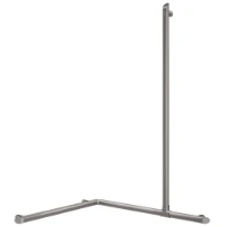 DELABIE Barre d'angle + barre vert. Be-Line Ø35 aluminium anthracite